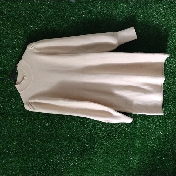 Lulu's Soft Cream Long Sleeve Dress - Picture 4 of 5